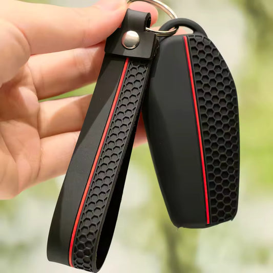 Key Case Cover for BYD Song Plus Atto 3 Han EV Tang DM Qin Seal Dolphin Silicone Car Remote Fob Holder Keychain