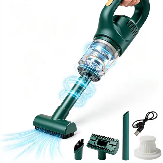 Cordless Handheld Vacuum Cleaner – Powerful Suction for Home and Car